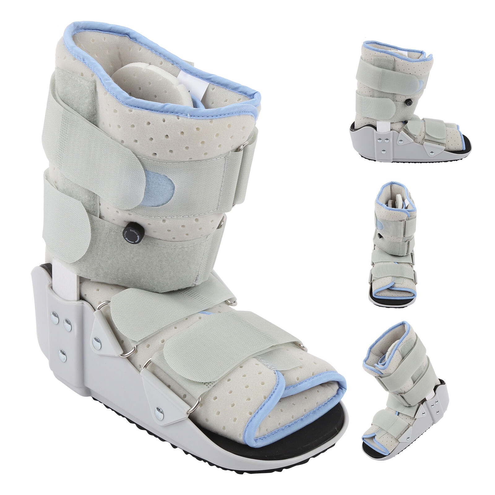 Walking Shoes Adjustable Achilles Tendon Breathable Boots Ankle Fixation BraceB