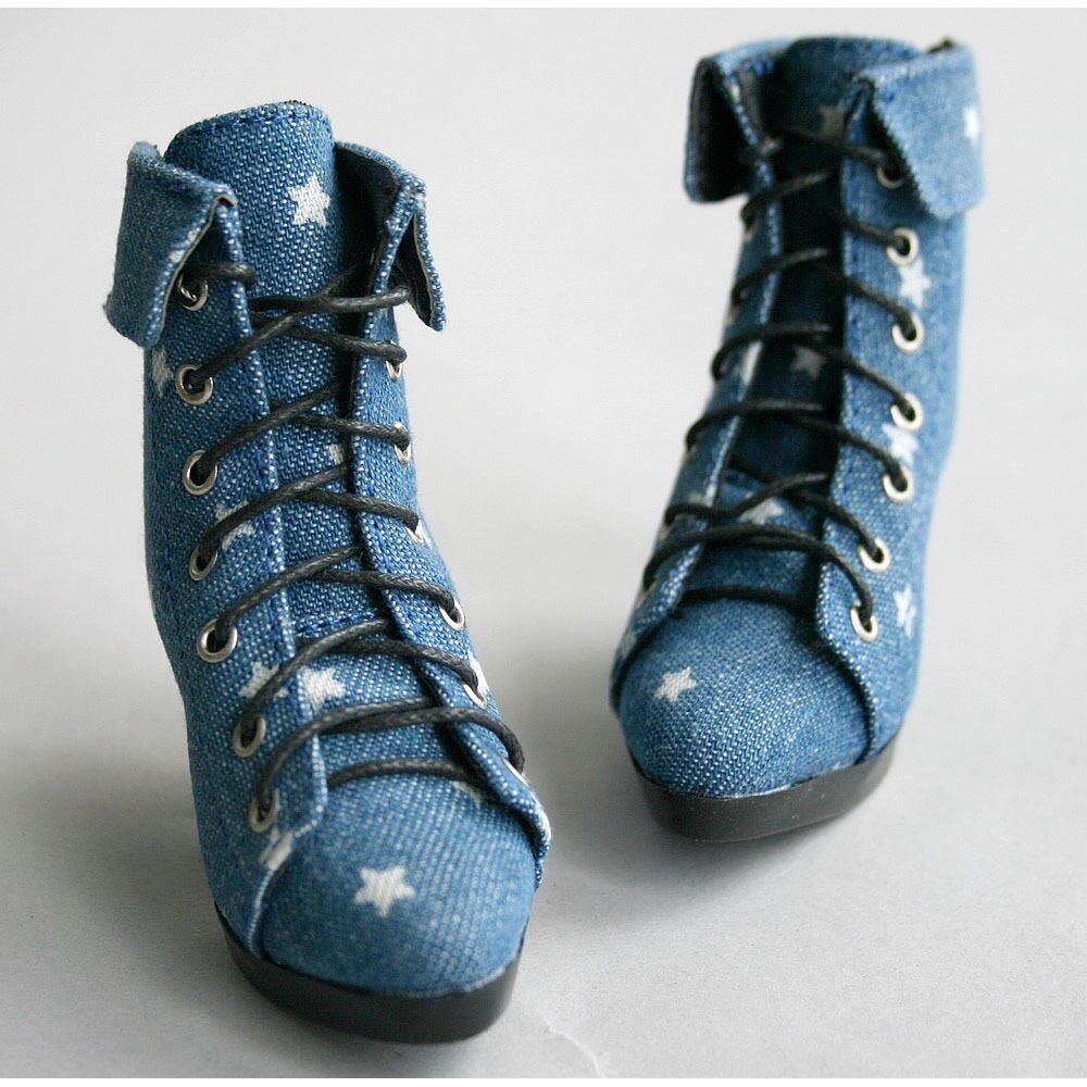 [wamami] 48# Jeans Blue Star 1/3 BJD DOD Dollfie High Heels Shoes