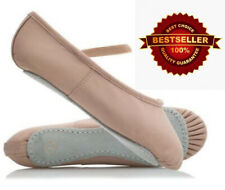 WESTPOLE Pink Ballet Shoes, Child and Adult sizes Full Leather Sole. Pointe Shoe