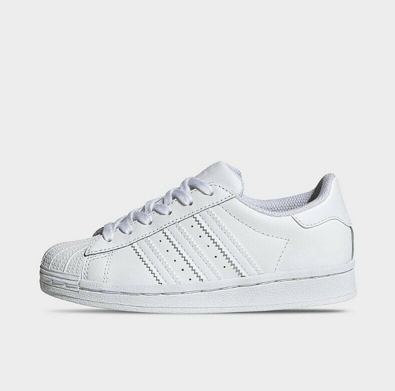White Adidas Boys Shoes Size 5