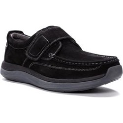 Wide Width Men's Men's Porter Loafer Casual Shoes by Propet in Black (Size 11 W)