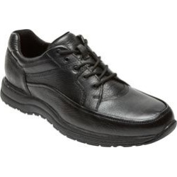Wide Width Men's Path to Change Edge Hill Casual Walking Shoes by Rockport in Black Leather (Size 9 W)