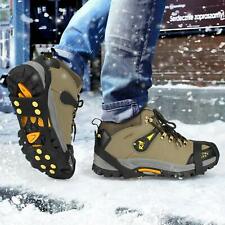 Winter Cleats Anti-Slip Boot Shoes Covers Crampons Snow Ice for outdoor Sport