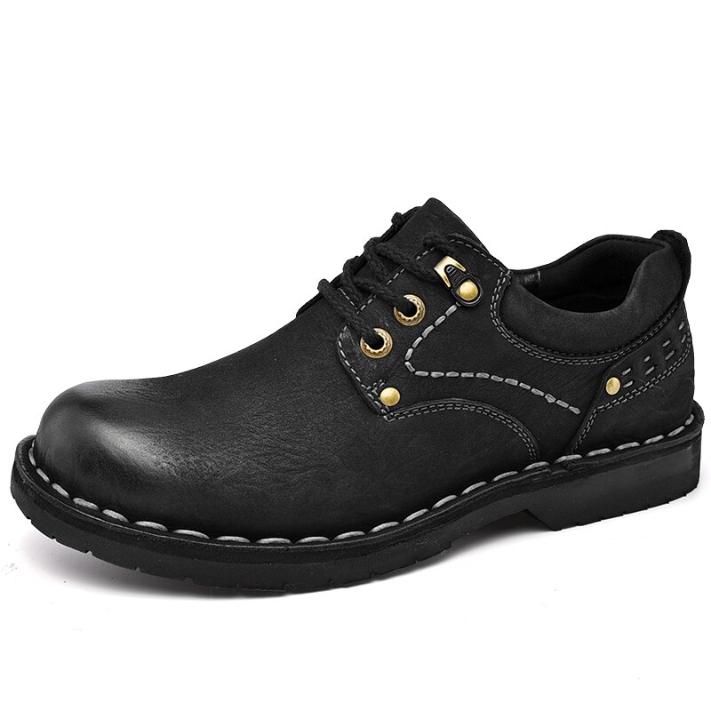 Winter For Men's Shoes Vintage Tooling Shoes Fashion Sewing Design Flats Comfortable Tactical Male Casual Shoe Platform Footwear