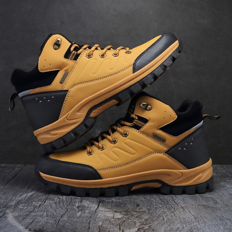 Winter New Outdoor Hiking Shoes Sports Men's Shoes Fashion Warm Cotton Shoes Thick-soled Snow Boots Comfortable Hot Sale
