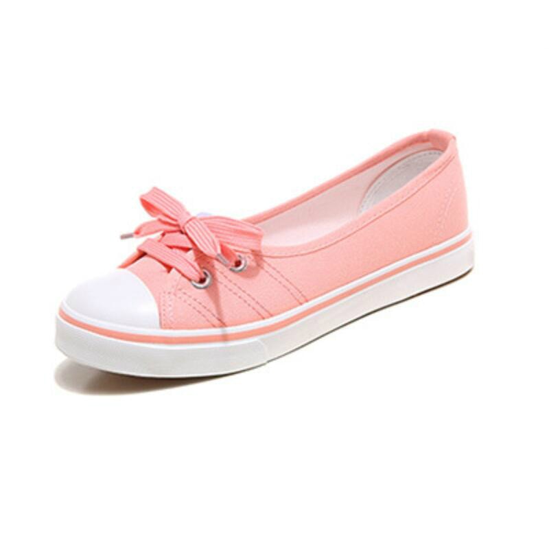 Woman Flats Boat Shoes Women Canvas Loafers Shallow Lace-up Cozy Spring and Autumn Fisherman Shoes Hot Deals Take A Walk
