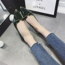 Women Casual Ballet Flats Pointed Toe Dress Shoes Solid Slim Office Shoe Outing