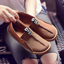 Women Comfy Flat Loafer Boat Shoes Single Round Toe Shoes- Clearance Sale