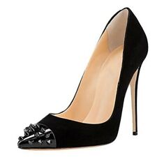 Women High Heels Pointed Toe Party Work OL Pumps Ladies Shoes Big Size 4.5-12.5