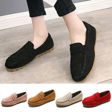Women Moccasins Flat Shoes Loafers Slip On Casual Dress Shoes Winter Warm