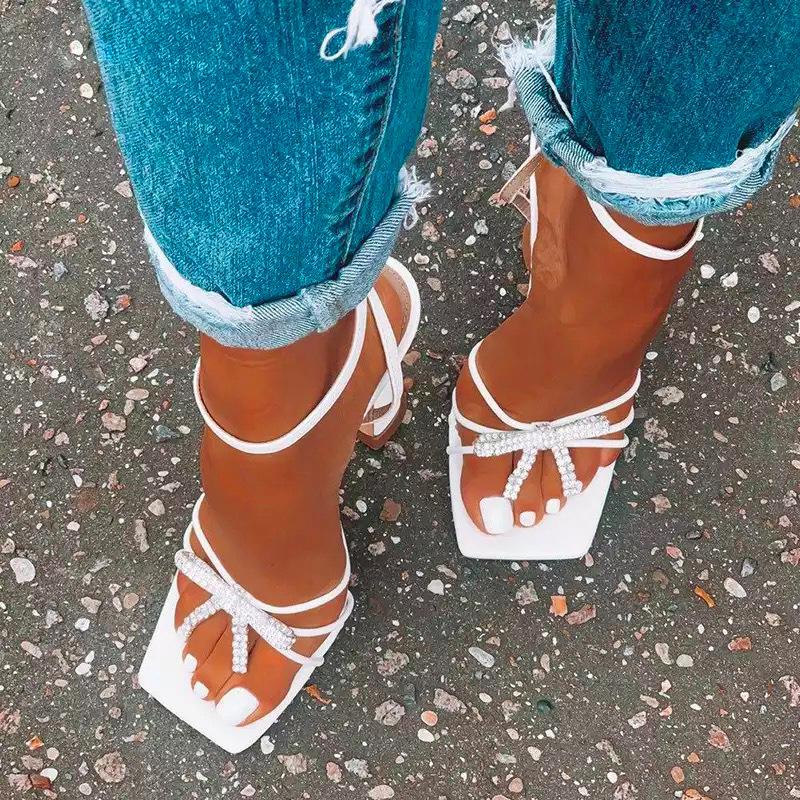 Women Sandals Ladies High Heels Shoes Woman Slippers Open Toes Fashion Party Female Lady Heels Shoes Sandals for Women