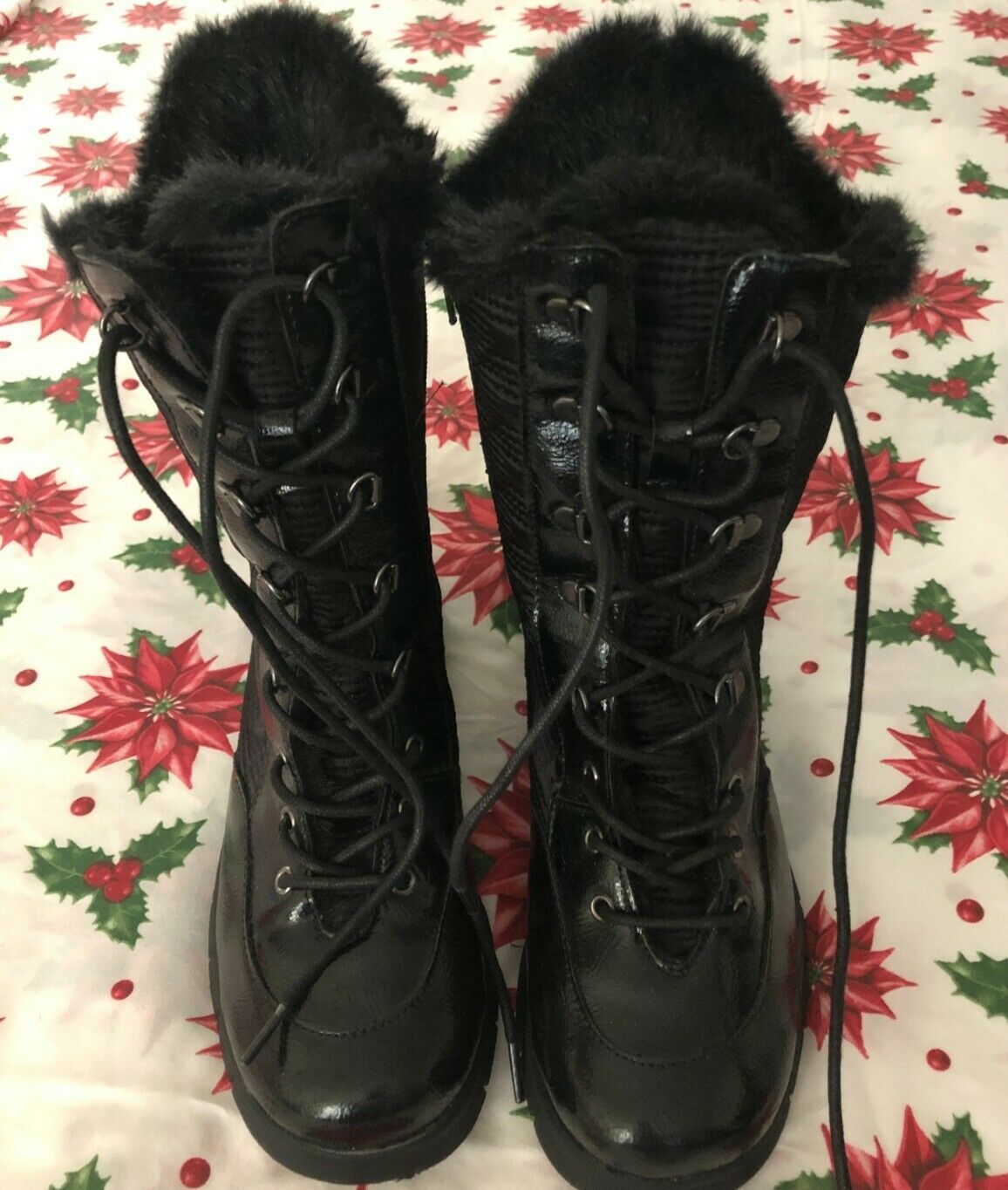 women shoes, winter boots, size 6.5 M, color black, A2 BY AEROSOLES