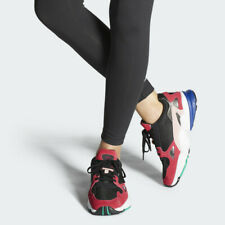 Women's Adidas Originals Falcon “Black/Energy Pink/White” Leather Shoes EG9230