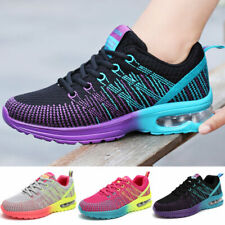 Women's Air Cushion Casual Shoes Running Non-slip Athletic Tennis Sneakers Gym