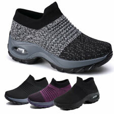 Womens Air Cushion Casual Walking Shoes Sport Running Outdoor Tennis Sneakers