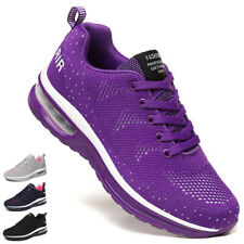 Women's Air Cushion Sneakers Walking Gym Casual Breathable Running Sports Shoes