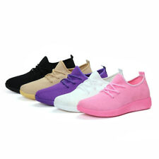 Womens Casual Running Sport Shoes Athletic Sneaker Breathable Mesh Walking Flats
