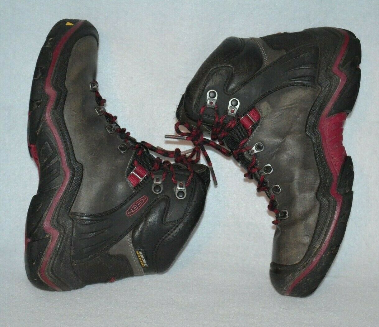 Womens Keen Leather Hiking Boots Liberty Ridge 1013991 Waterproof Leather Size 7