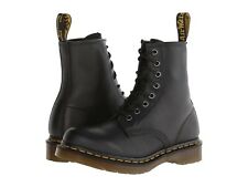 Women's Shoes Dr. Martens 1460 8 Eye Leather Boots 11821002 BLACK NAPPA