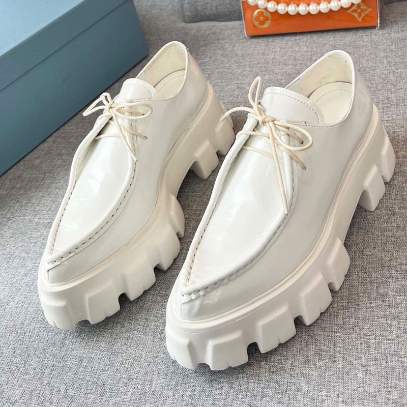 Women's Shoes Single Shoes Thick-soled Platform High-pointed Simple And Fashionable Women's Shoes Size 34-41