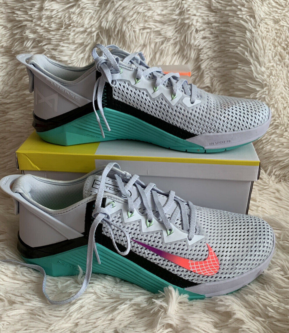 Women’s Shoes Size 12 Nike Metcon 6 Flyease Football Grey/Flash Style AT3160660