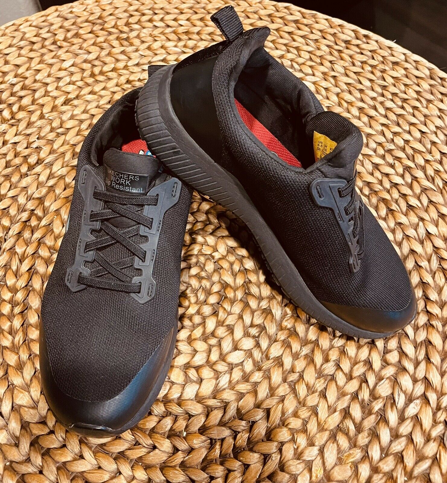 Women’s Skechers Memory Foam Slip Resistant shoes - Wide Width