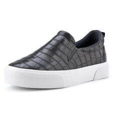 Women's Slip On Sneakers Perforated/Quilted Casual Shoes Fashion Comfort Flats