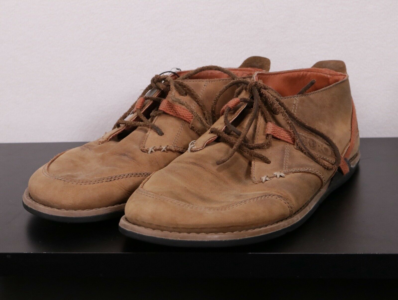 XERO SHOES Men’s US 9 Coalton Casual Minimalist Shoes Sneakers -Tan Orange