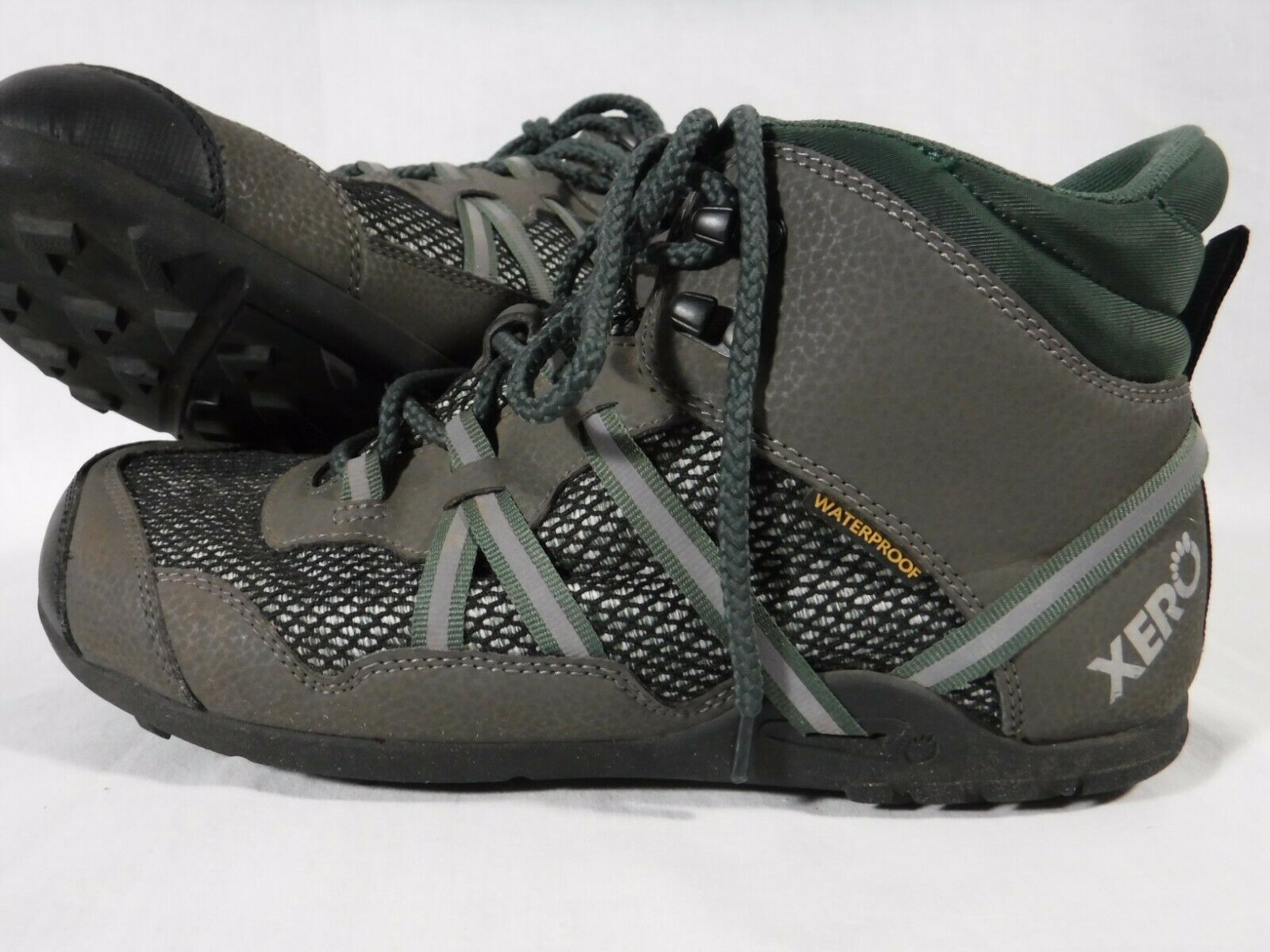 Xero Shoes Xcursion Men's Waterproof Forest Hiking Boots Size 9 Minimalist