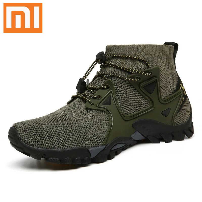 Xiaomi Mesh Men Shoes Lightweight Sneakers Fashion Casual Walking Shoes for Men Breathable Slip On Mens Loafers