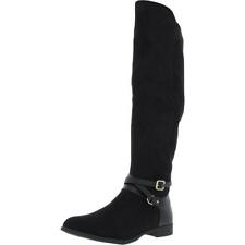 XOXO Womens Thames Leather Tall Pull On Over-The-Knee Boots Shoes BHFO 5476