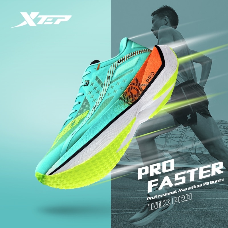 Xtep 160X PRO Men Professional Marathon Running Shoes 9791191100290800
