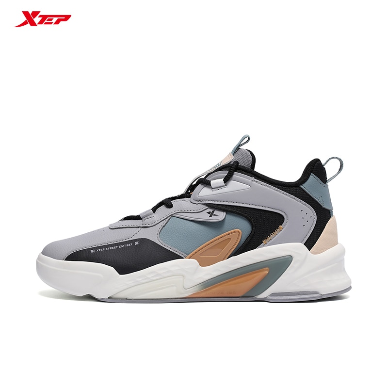 Xtep Men Lifestyle Shoes Fashion Vintage Casual Shoes Stylish Leisure Sneakers 979419310005