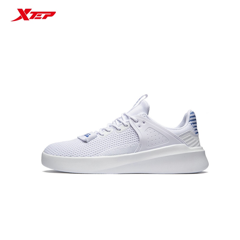 Xtep Men Mesh Running Shoes Light Weight Breathable Stylish Leisure Sport Shoes Sneakers 981219316171