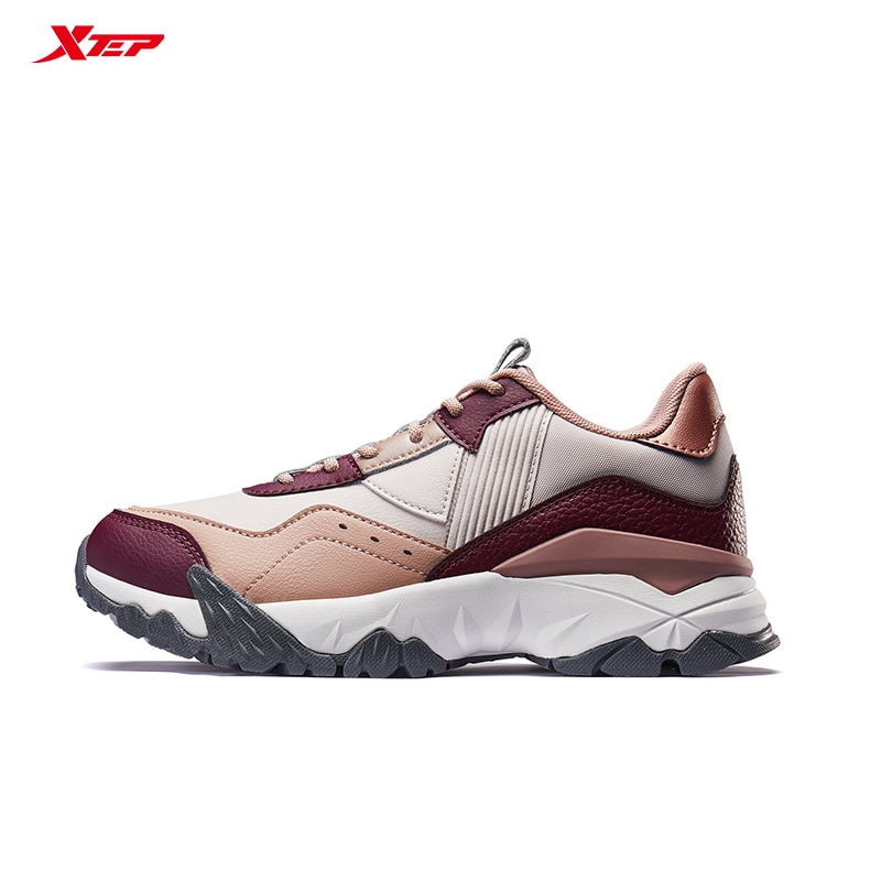 Xtep Women Volcano Lifestyle Running Shoes A couple of shoes 981318393061