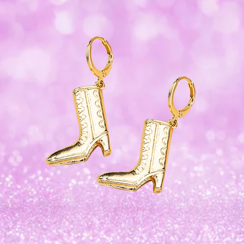 Y2K Jewelry Metal Boots Shoes Earrings for Women Vintage Fashion Punk Harajuku Earrings Charm 90s Aesthetic Gifts New 2021