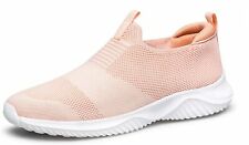 YHOON Women's Walking Shoes - Slip on Sneakers Lightweight Tennis Shoes Sock Sne
