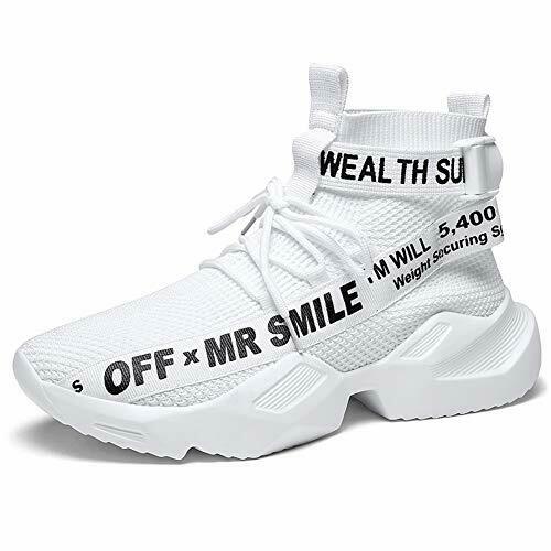 YOHI Men's Running Shoes Blade Fashion Sneakers Breathable Casual Walking Sho...