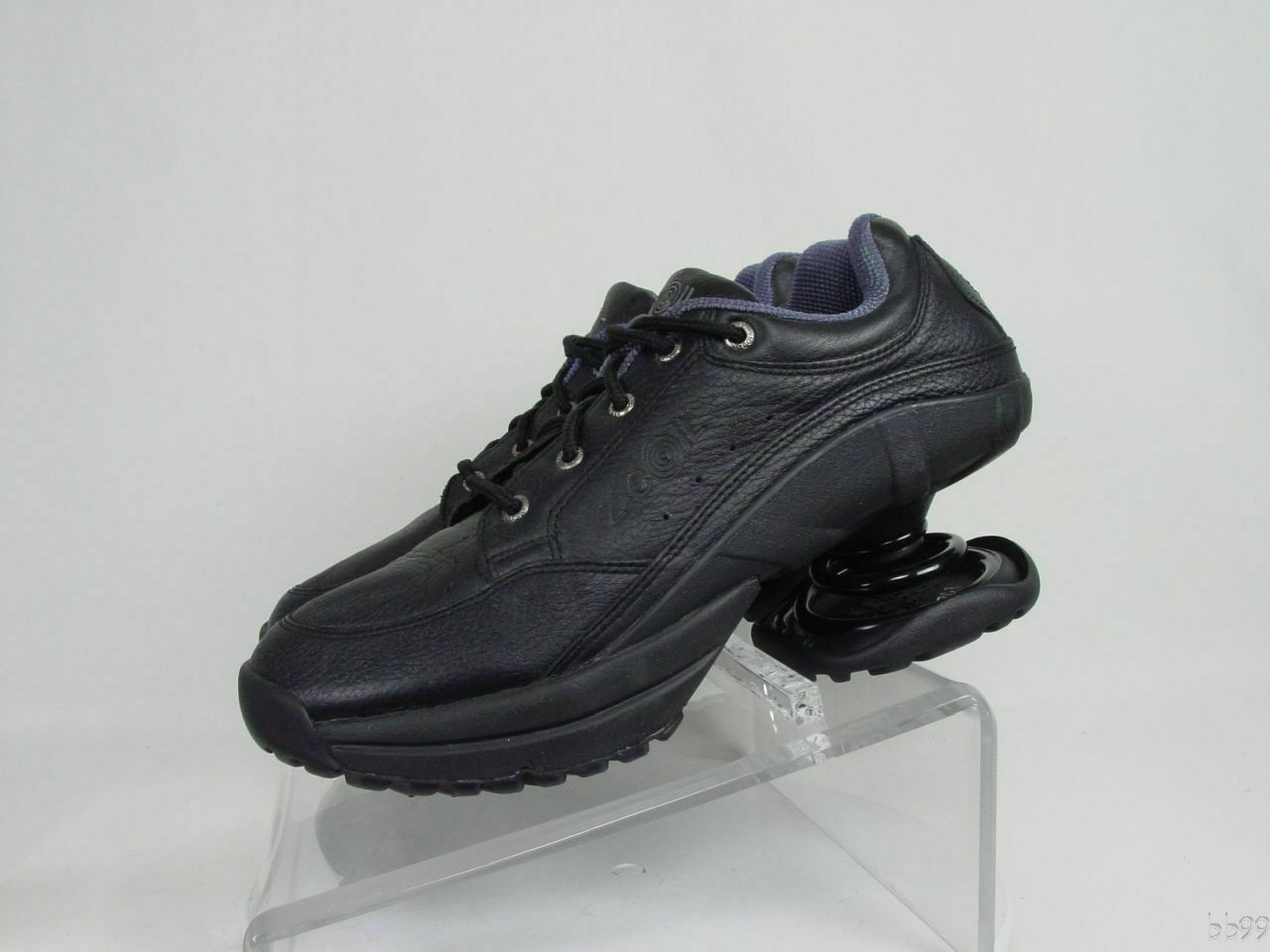 Z COIL LEGEND Women 9-M Black Pain Relief Comfort Spring Heel Walking Shoes