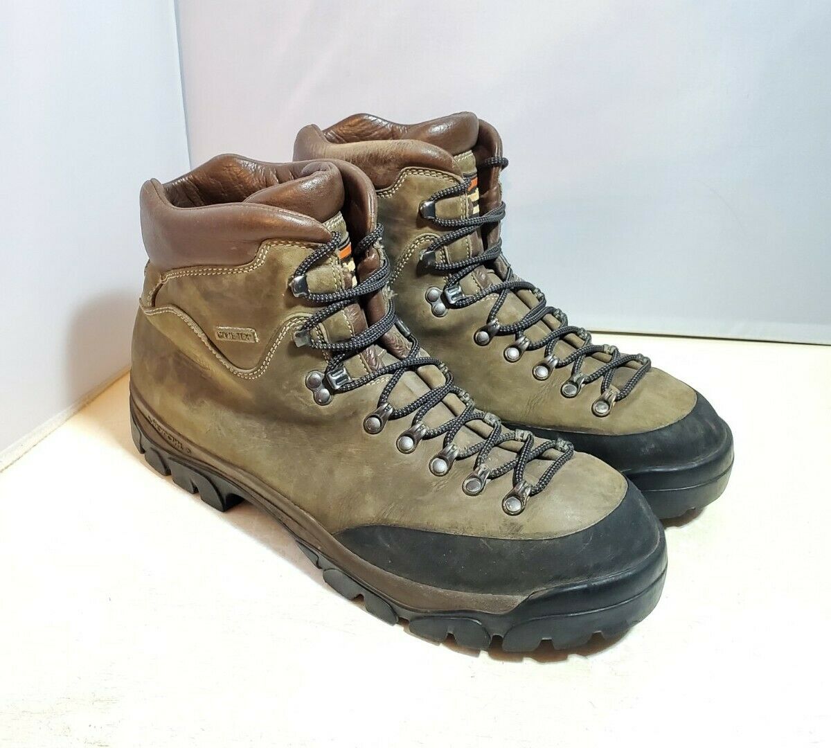 Zamberlan GoreTex GTX Leather Hiking Boots Mountaineering Trekking - Men's Sz 14