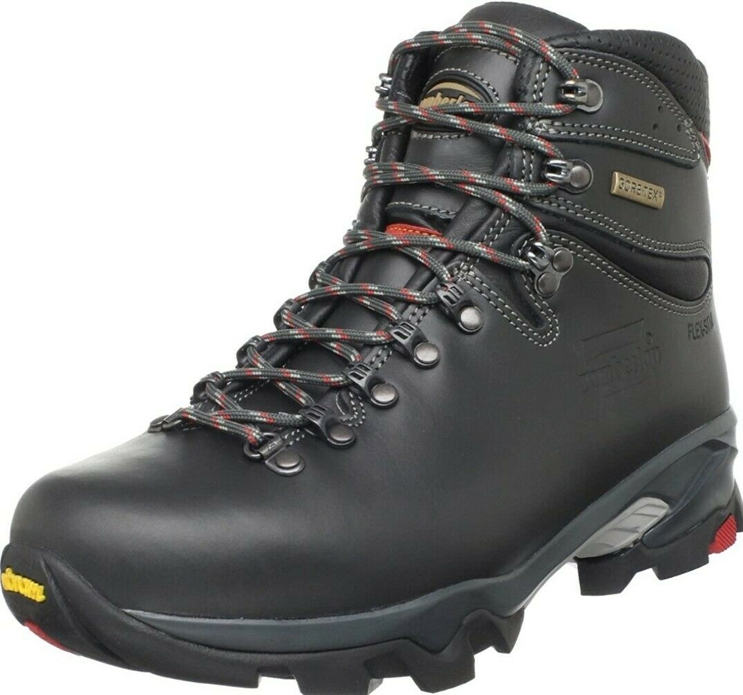 ZAMBERLAN Men's "996 VIOZ Goretex" Black Leather Hiking Boots Size 10 (NEW!)