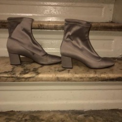 Zara Shoes | 'Zara' Ankle Bootie | Color: Gray | Size: 10