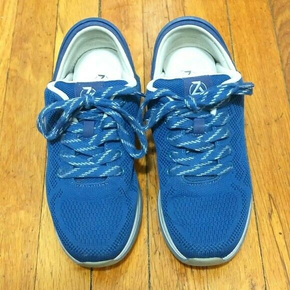 Zeba Handsfree Slip On Sneakers Shoes Women’s Size 8 Sapphire Blue-- EUC! 