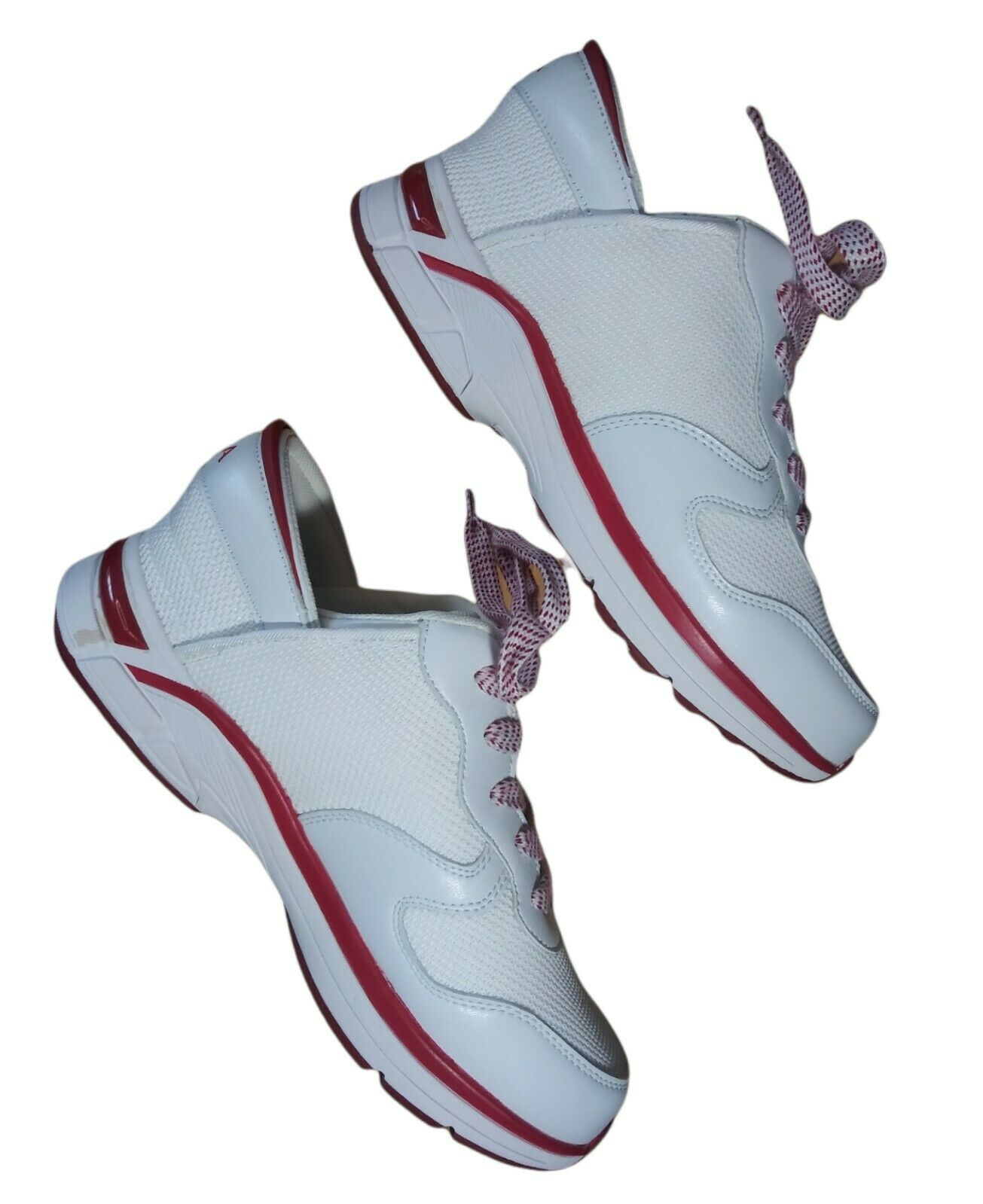 ZEBA Peppermint Hands Free Slip-On Sneaker Shoes Womens Size 9 Extra Wide EUC