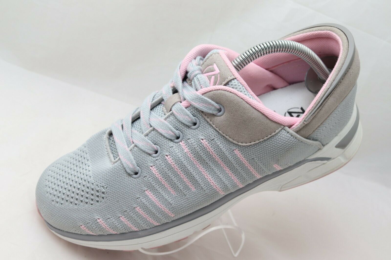 Zeba Women’s Size 10.5 W Wide Hands-free Slip-on Sneakers Rose Gray