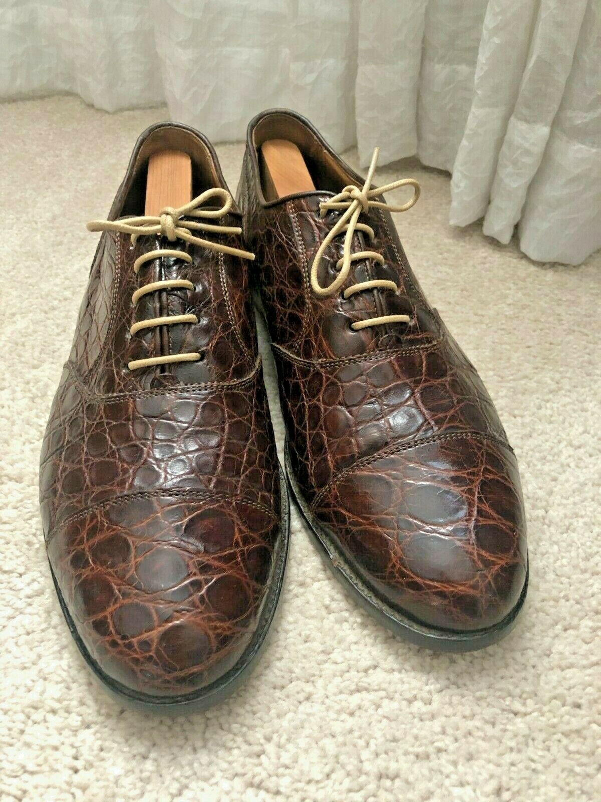 Zelli Alligator Shoes - Size 11.5 M