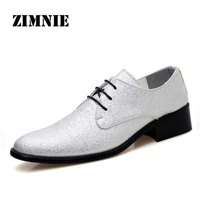 ZIMNIE 2021 Formal Shoes Men Pointed Toe Men Dress Shoes Leather Men High Quality Formal Shoes Men Fashion Casual Footwear