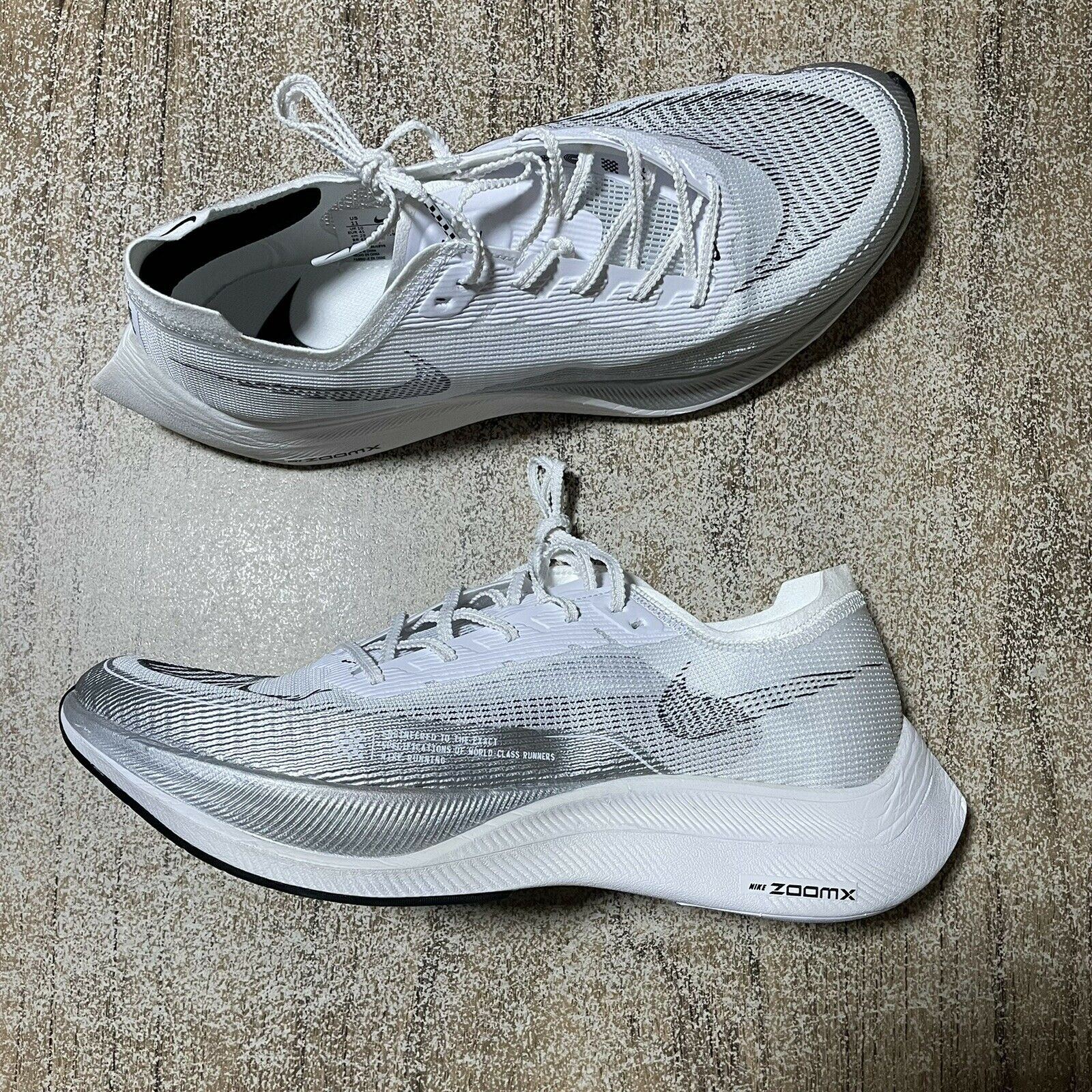 A785 Nike Zoom X Vaporfly Next% 2 CU4111-100 Mens Size 11 Running Shoes NEW