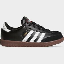 Adidas Originals Samba Kids Boys Athletic Sneaker Black School Soccer Shoe