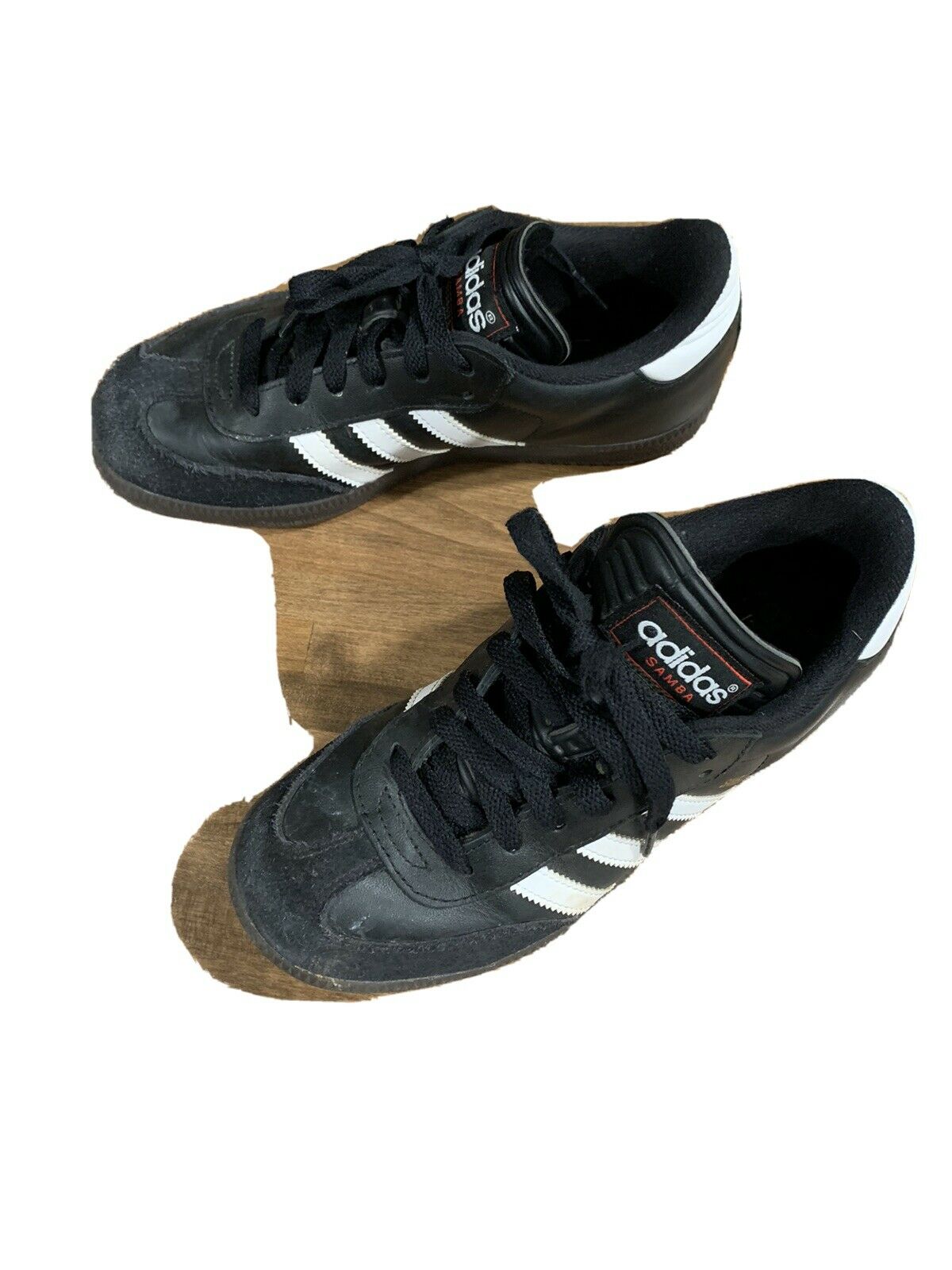 Adidas Samba Shoes Black Size 4 Men's/ Boy's Soccer